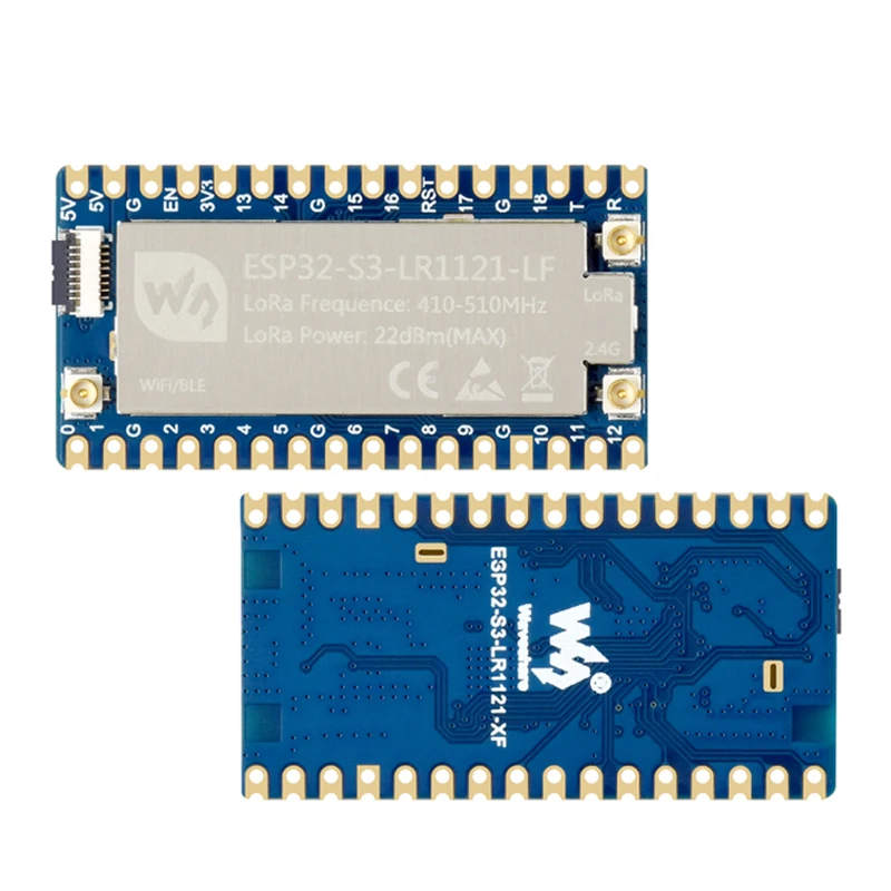 Waveshare ESP32-S3 LoRa Entwicklungsboard LR1121 RF-Chip der Dritten – Bild 4