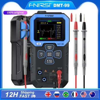 FNIRSI DMT-99 Digitalmultimeter 9999 Zählungen Smart Professional Tester 1000 V 10 A True RMS Auto Range AC DC