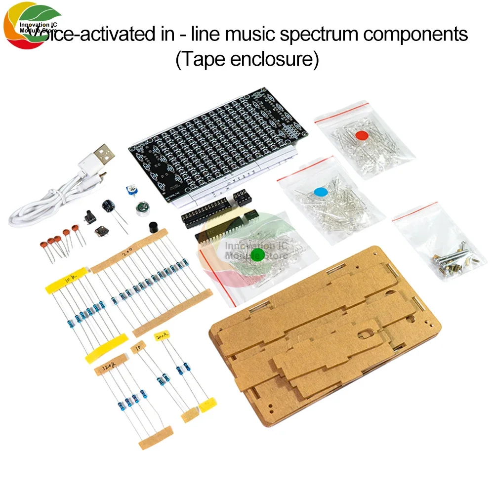 DIY Lötprojekt Spektrum USB Mini Elektronisches Display – Bild 5