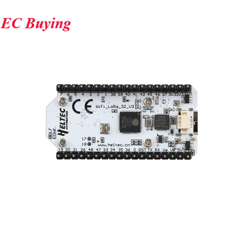 ESP32 SX1262 LoRa 433-510 MHz OLED-Display WIFI-Modul – Bild 6