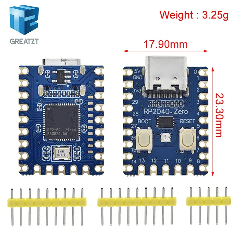 RP2040-Zero RP2040 Für Raspberry Pi Mikrocontroller PICO Development – Bild 2