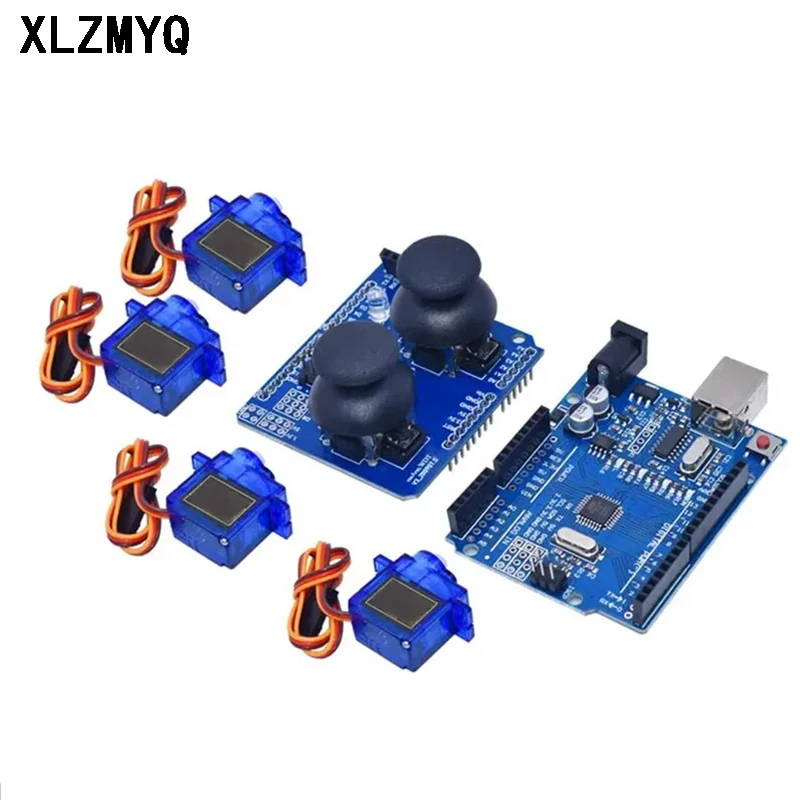 Arduino SG90 MG90S 4 Dof Demontage Acryl Mechanische Roboter – Bild 3