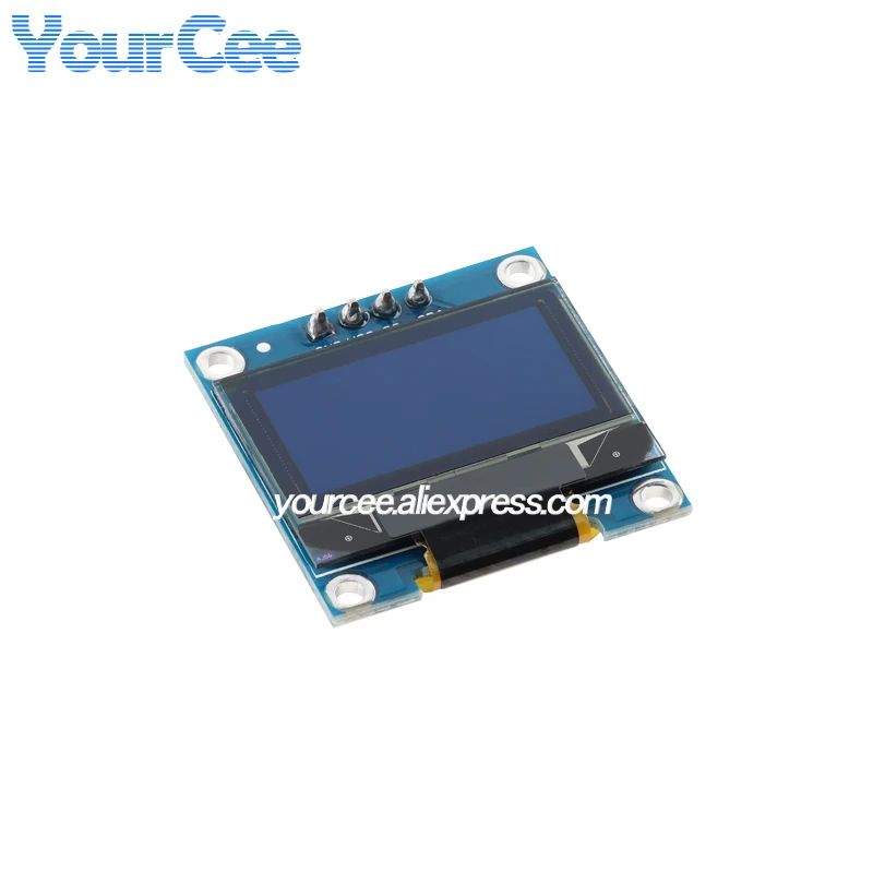 0,96 Zoll OLED-LCD-Bildschirm-Anzeigemodul 0,96 Zoll Blau Weiß 128*64 – Bild 2