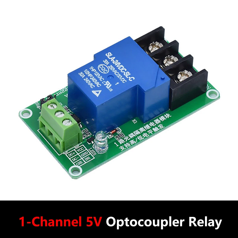5V 4V 24V 1/2/4/8-Kanal-Relaismodul 5mA Niedriger Auslösestrom Starke Antriebsleistung Stabile Leistung