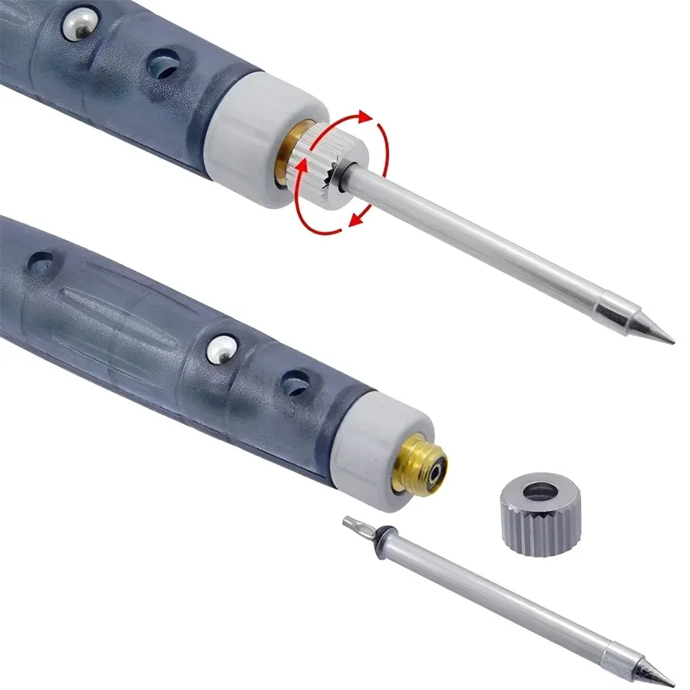 5V 8W USB-Lötkolben-Set mit Einstellbarer Temperatur, Tragbares – Bild 4