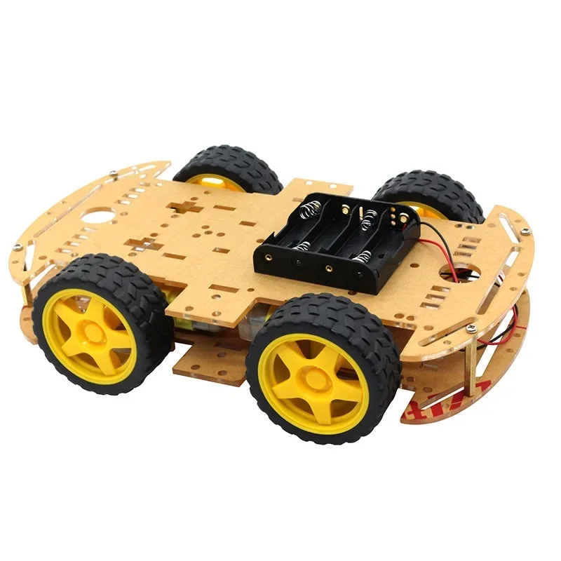 4WD Smart Roboter-Auto-Chassis-Kits für Arduino – Bild 2