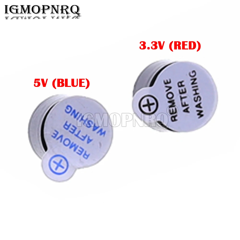 9042 Aktive/Passive 3V 5V Mini Piezo Summer Lautsprecher DIY Elektronische 16R AC 3V 5V 9x 4,2mm (10 Stück)