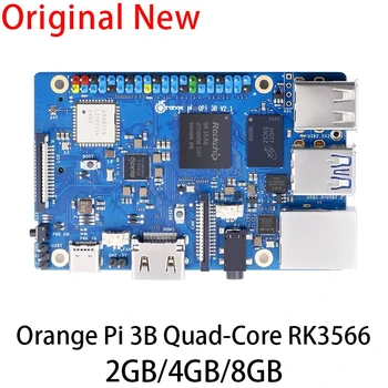 Orange Pi 3B 2G 4G 8 GB RAM DDR4 Rockchip RK3566 WiFi+BLE Mini-PC, läuft mit Android11/Ubuntu/Debian/Orange Pi