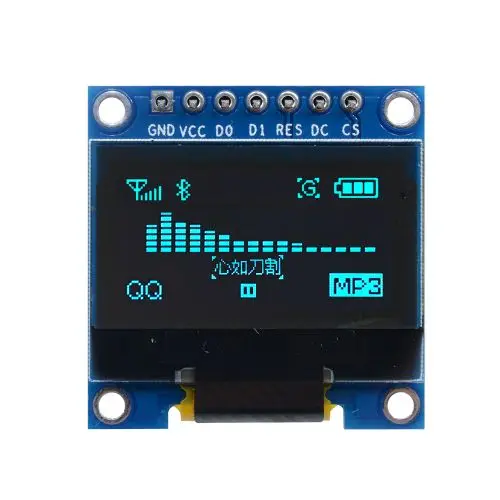 0,96 Zoll OLED-Display-Modul SSD1306 I2C IIC Seriell 128x64 – Bild 3