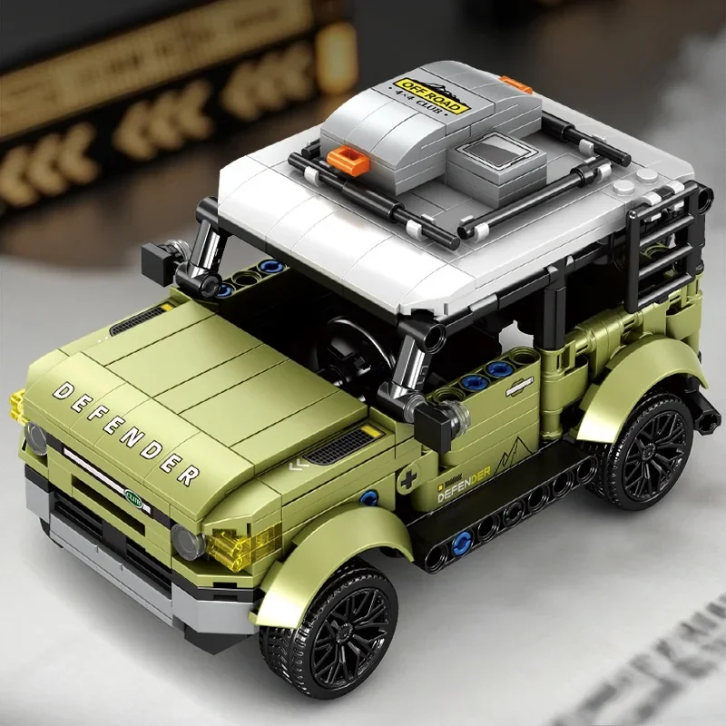 Geländewagen-Bausteine, DIY zusammenbaubares Automodell – Bild 2