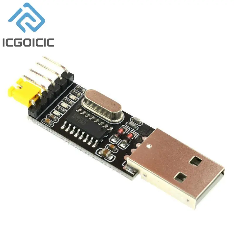 USB zu TTL Konverter UART Modul CH340G CH340 3,3 V 5 V Schalter – Bild 3