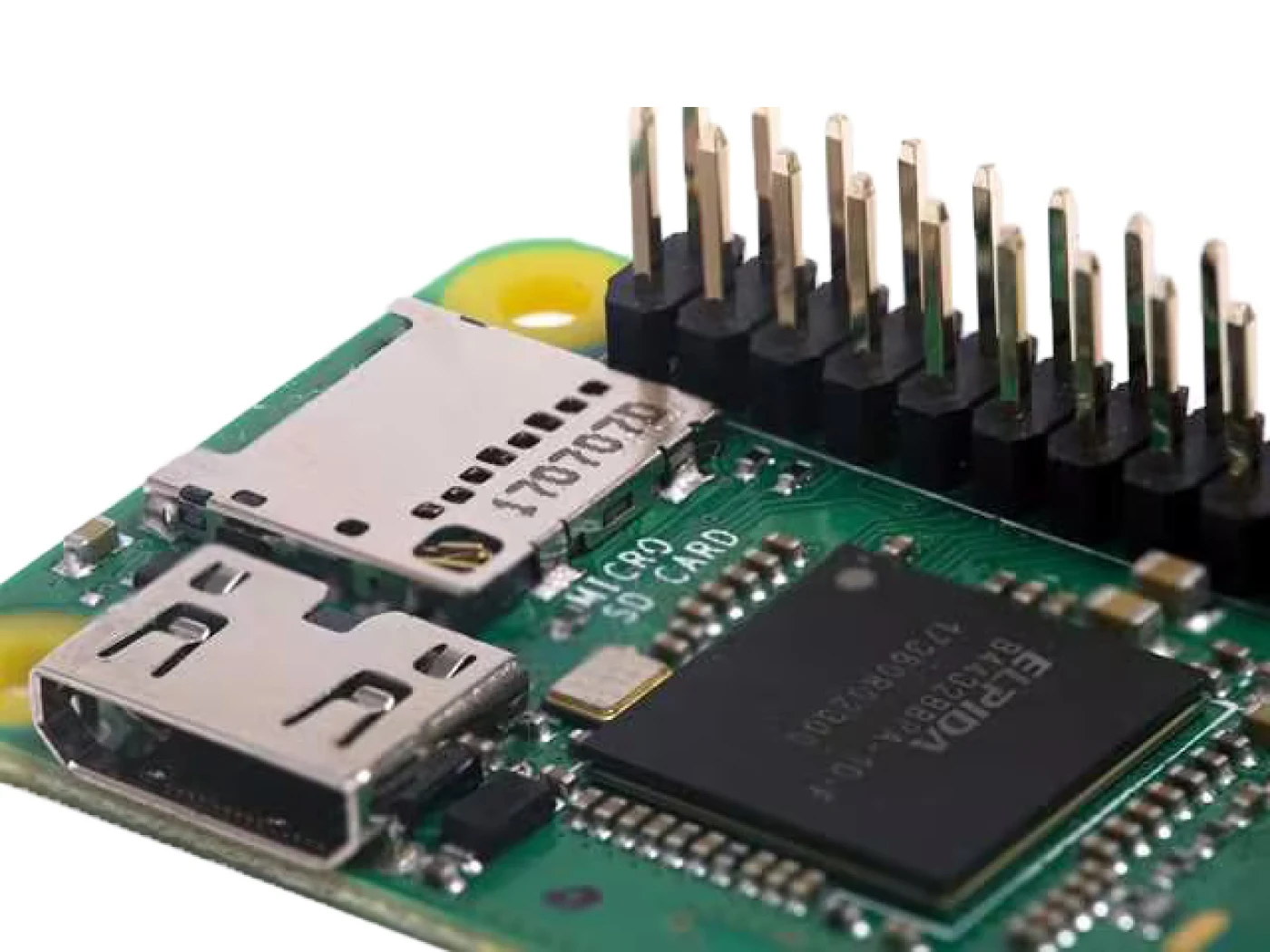 Raspberry Pi Zero WH, Mini Linux-Entwicklungsboard mit Header, WiFi – Bild 2