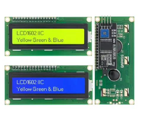 LCD1602 I2C LCD-Modul Blauer / Gelbgrüner Bildschirm 16x2 Zeichen LCD-Anzeige 5V PCF8574 PCF8574T IIC