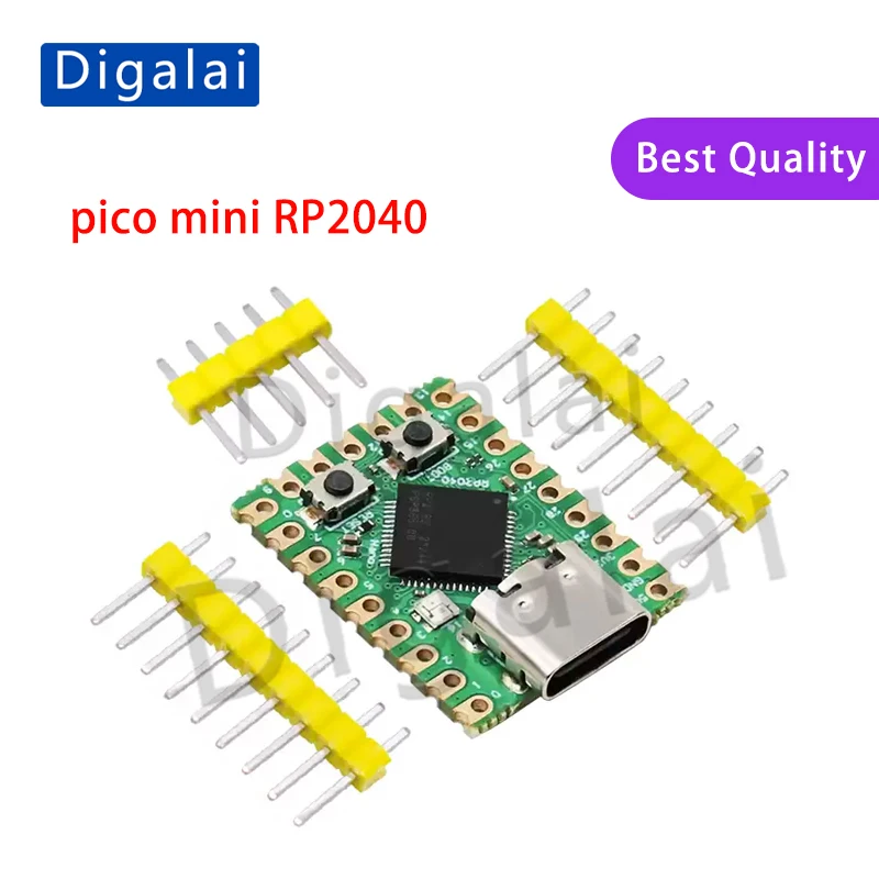 Raspberry Pi Pico Mini RP2040-Zero Mikrocontroller-Entwicklungsboard RP2040 Dual-Core-Prozessor