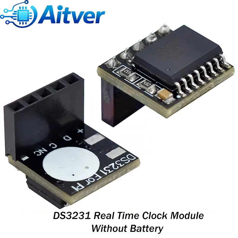 DS3231 Hochpräzises RTC-Modul 3,3 V 5 V Echtzeituhr für Arduino Raspberry Pi ESP32 DIY-Projekte