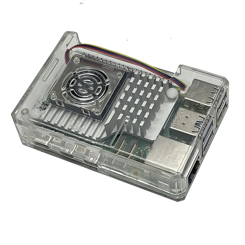 Raspberry Pi 5-Gehäuse, ABS-Spritzgussgehäuse, obere und untere – Bild 3