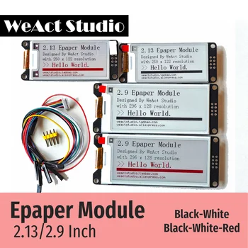 WeAct 2,9'' 2,13" 2,9 2,13 Zoll Epaper Modul E-Paper E-Ink EInk Display Bildschirm SPI Schwarz-Weiß