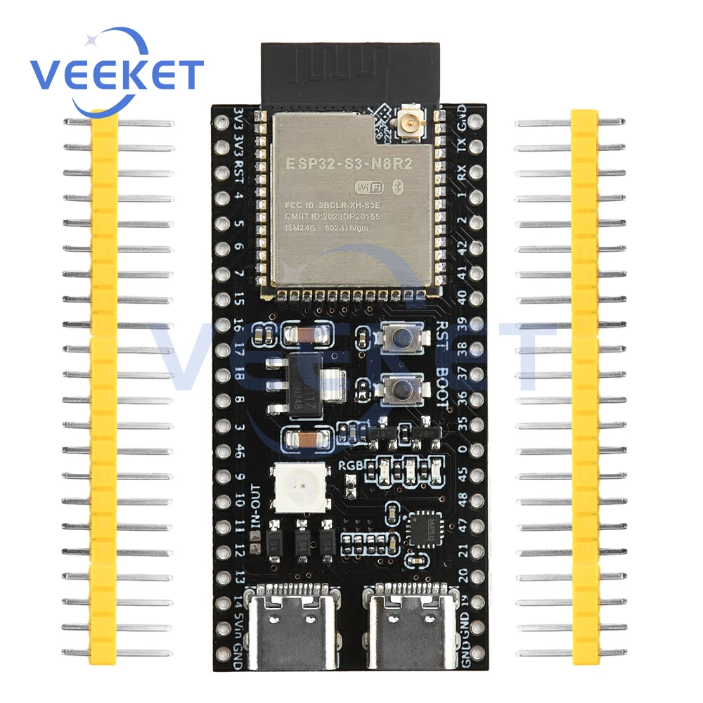ESP32-S3 2,4 GHz WiFi Bluetooth Modul ESP32-S3-WROOM-1 N16R8 N8R2 – Bild 6