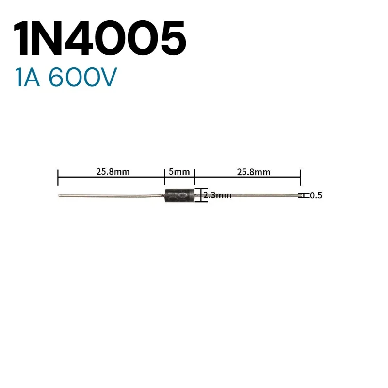 Gleichrichterdioden-Set 1N4007 1N4001 1N4004 1N4005 1N5404 1N5408 – Bild 3