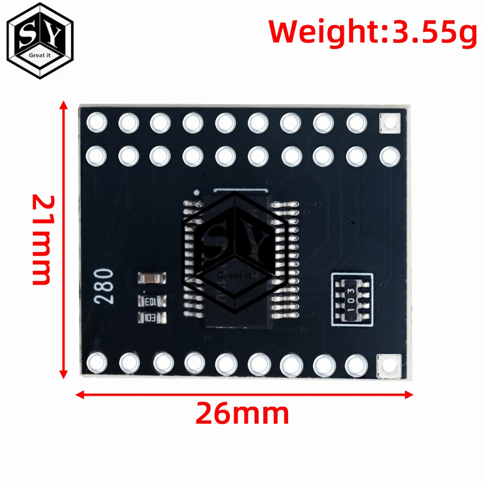 MCP23017 Serielles Schnittstellenmodul IIC I2C SPI MCP23S17 – Bild 6