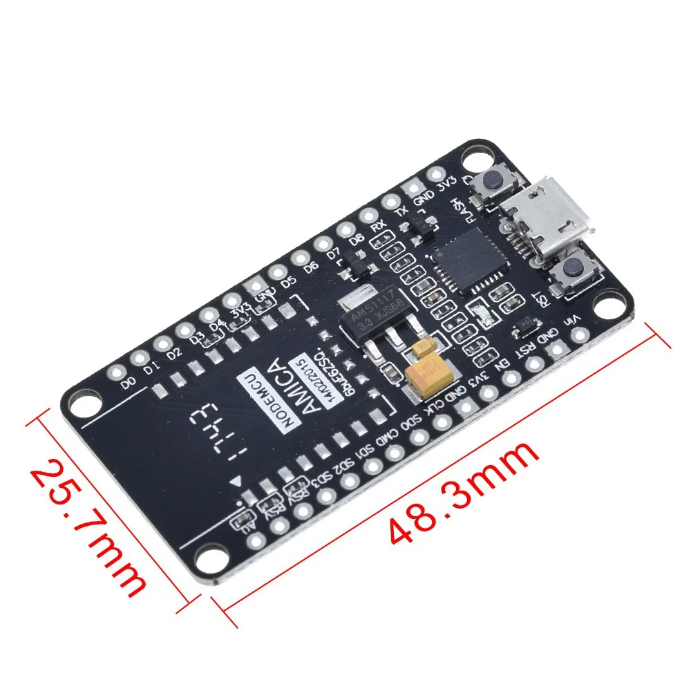 ESP8266 ESP-12F ESP-12 WIFI CP2102 NodeMCU kompatibles – Bild 5