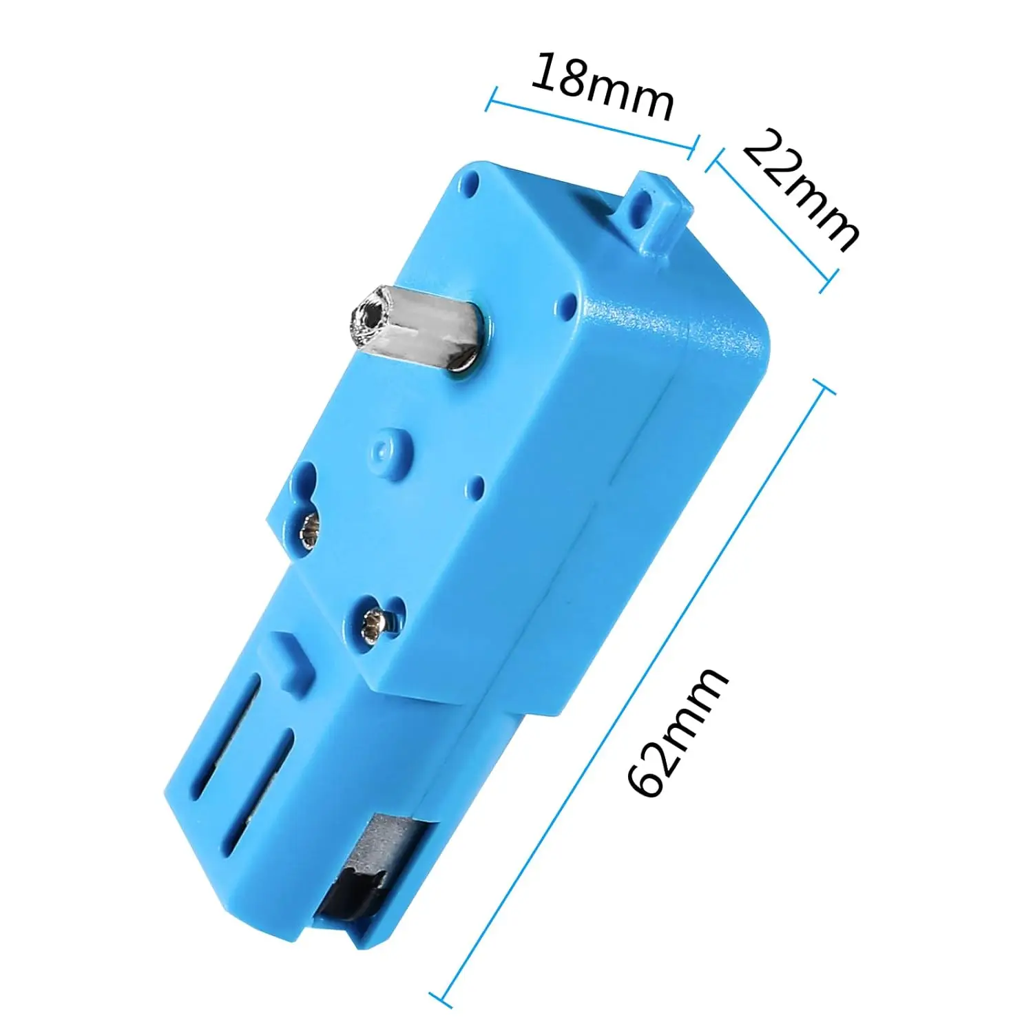 T-Getriebemotor 1: 90 Mini DC 6V Getriebe TT Motor (4 Stück) – Bild 2