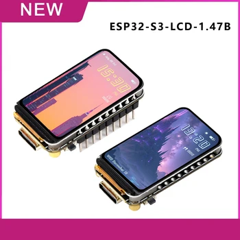 Waveshare ESP32-S3 Entwicklungsboard ESP32-S3-LCD-1.47B 1,47 Zoll LCD 1,47B Display 1,47 Zoll Bildschirm SD