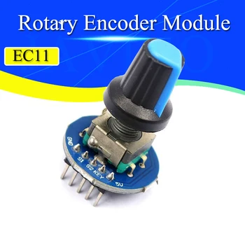 Mit Schalter Drehgeber Modul für Arduino Ziegel Sensor Entwicklung Runde Audio Rotierenden Potentiometer Knopf