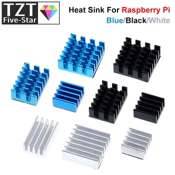 Raspberry Pi 4 Kühlkörper 3 Stück Raspberry Pi 4B Aluminium Kühlkörper Kühler Kühlset Kühler für Raspberry Pi