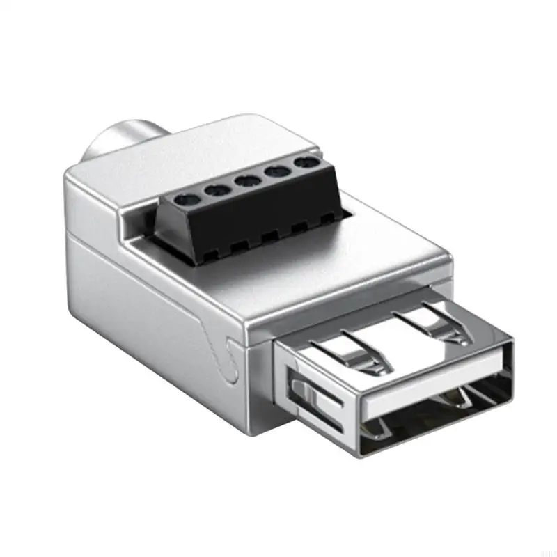USB-Klemmenblock-Adapter, USB 2.0-Stecker, Stecker, Modul, lötfreie Schraube, Ersatz für die Übertragung