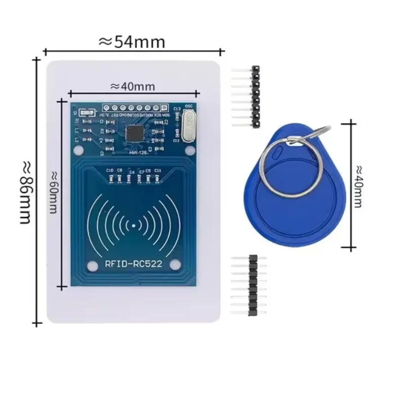 MFRC-522 RC-522 RC522 Antenne RFID IC Wireless Modul Für Arduino IC – Bild 6