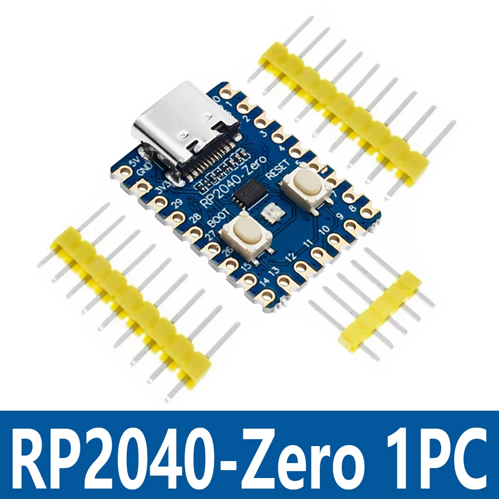 RP2040-Zero Für Raspberry Pi Mikrocontroller PICO Entwicklung Board Modul mit Dual-Core Cortex M0 + Prozessor