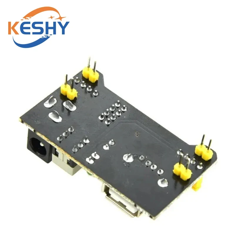 MB102 Breadboard-Netzteilmodul 3,3V 5V Lötfreies Steckbrett DIY – Bild 3