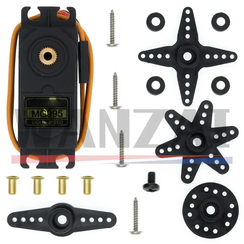 SG90 MG90 MG90S Servos Digital MG995 MG996 Servo Metall Getriebe – Bild 5