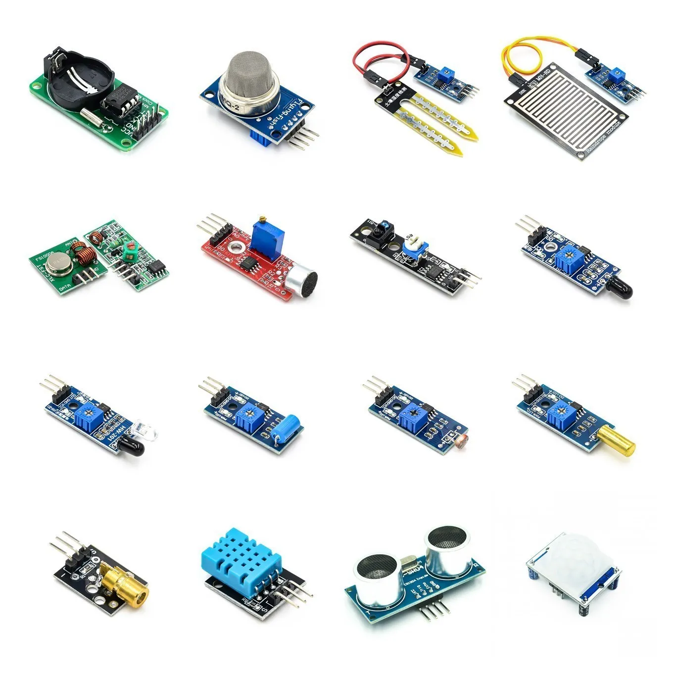 16 in 1 Module Sensor Kit Projekt Super Starter-Kits für Arduino UNO – Bild 2