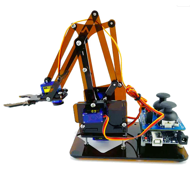 SG90 4 DOF Demontage Acryl Mechanische Arm Roboter Manipulator Klaue – Bild 3