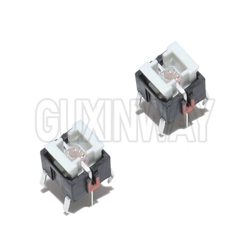 6X6X7 MM Mikroschalter/Schlüssel 6*6*7,2mm Iight Touch Schalter 6*6*7 H Taktile Schalter Mit LED (10 Stück)