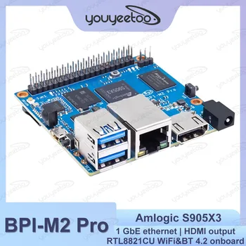 Banana Pi BPI M2 Pro Quad-Core Cortex-A55 2,0 GHz 2GB RAM 16GB Speicher Mali-G31 MP2 GPU Unterstützt Android