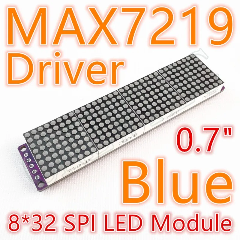 8*8 8*16 8*32 0,7 Zoll MAX7219 Rot/Blau/Grün/Weiß Dot Led Matrix MCU – Bild 4
