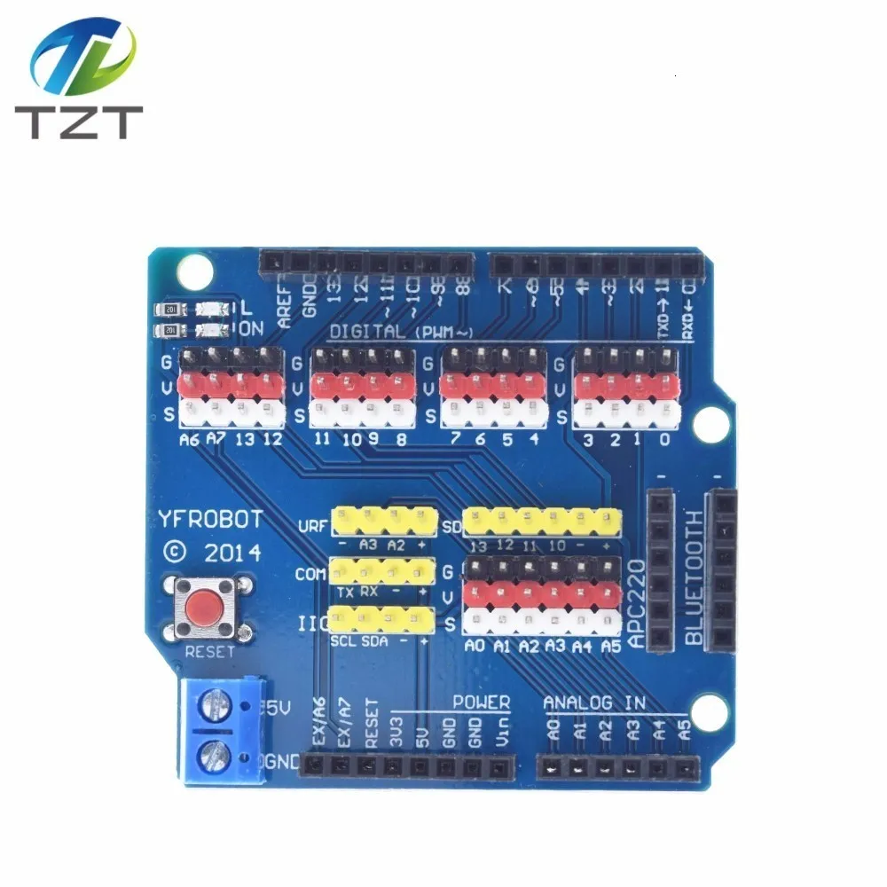 DIYTZT V5 Sensor Shield Expansion Board Shield für Arduino UNO R3 V5.0 – Bild 3