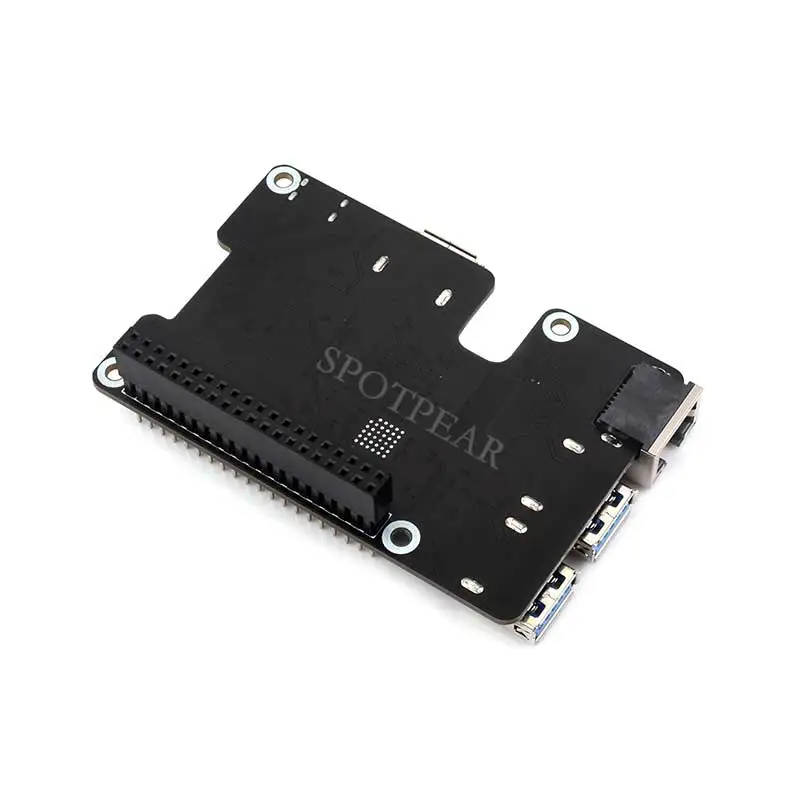 Raspberry Pi 5 PCIE zu Gigabit Eth USB 3,2 Hut USB Hub für Raspberry – Bild 3