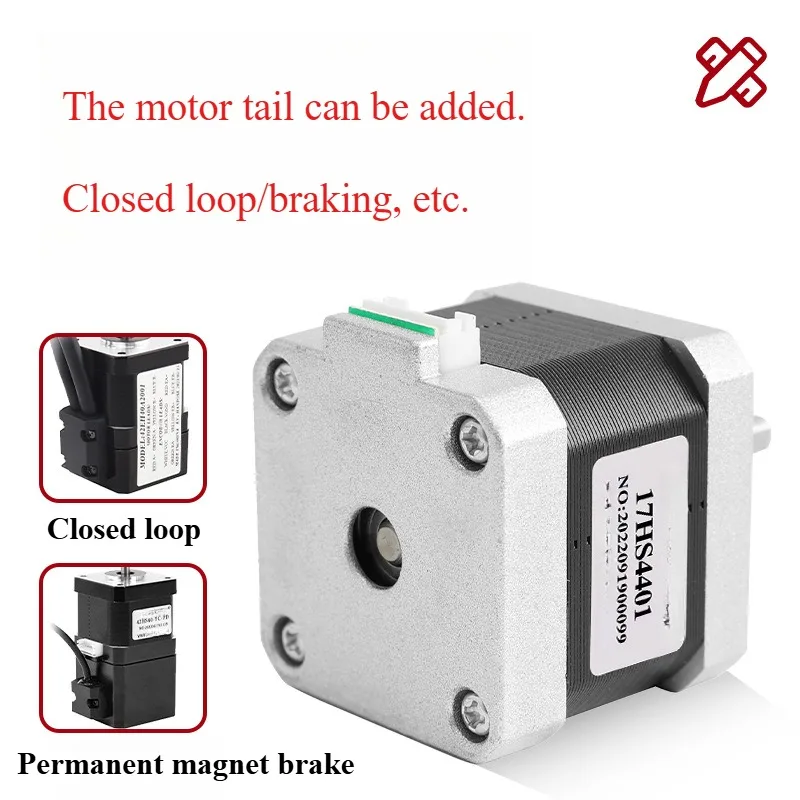 Nema17 Schrittmotor 42 40 mm 42BYGH 1,5 A (17HS4401) Motor 4-adrig – Bild 4