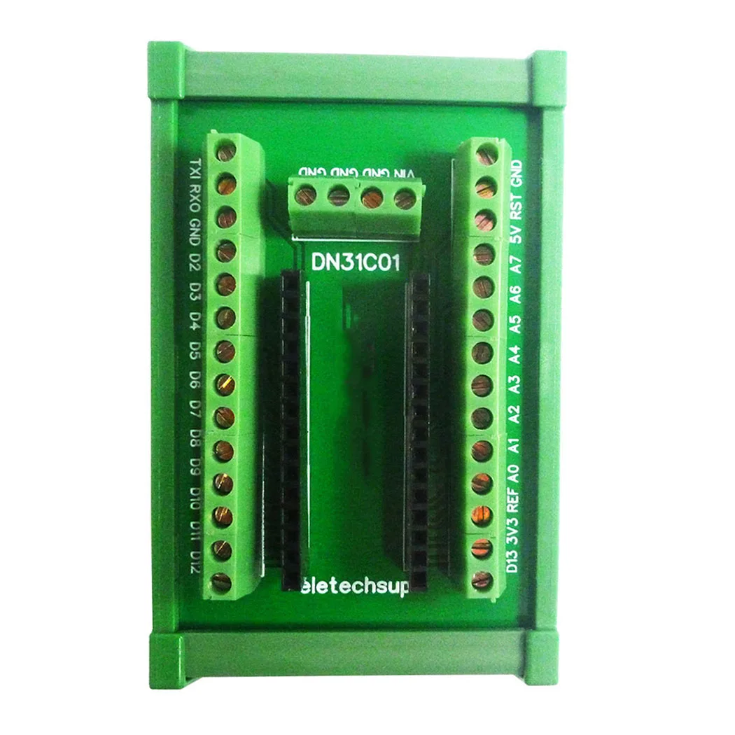 DIN-Schienenmontage-Schraubklemmenadaptermodul für Arduino UNO/MEGA2560/NANO/Pro Mini Board
