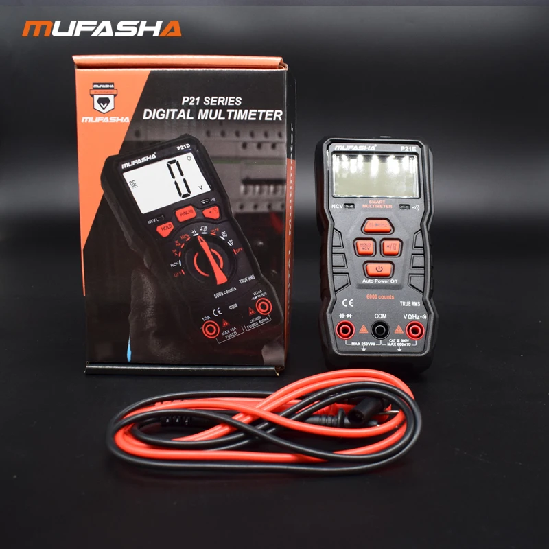 MUFASHA Digitalmultimeter mit automatischer Alarmfunktion, 0,5 V ~ – Bild 6