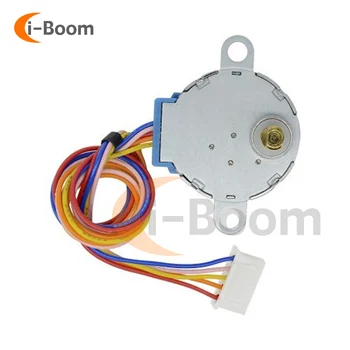 28BYJ-48 Schrittmotor DC 12 V 28BYJ-48 Ventilschrittmotor 4-Phasen-Schrittmotor mit Getriebe, kompatibel