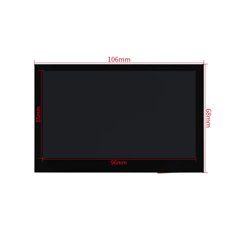 4,3-Zoll-DSI-Touchscreen für Raspberry Pi 5 4B 3B+ 3B Kapazitives – Bild 6