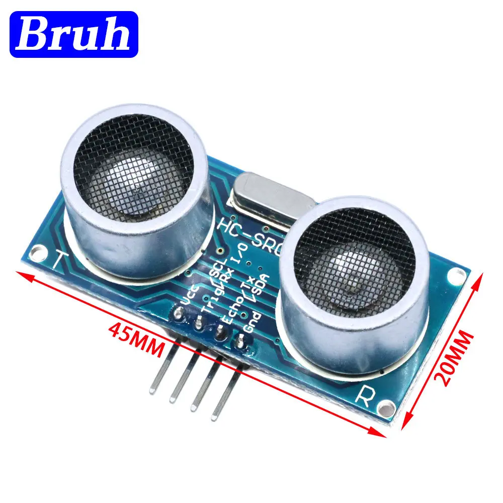 HY-SRF04 srf04 ultraschall abstand sensor modul 5pin dc 5v für arduino – Bild 4