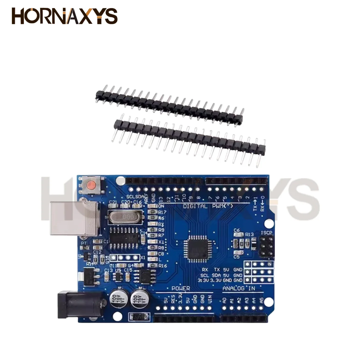1 Uds UNO R3 UNO Placa UNO R3 CH340G + Chip Mega328P 16 MHz Para Placa De Desarrollo Arduino UNO R3 + USB