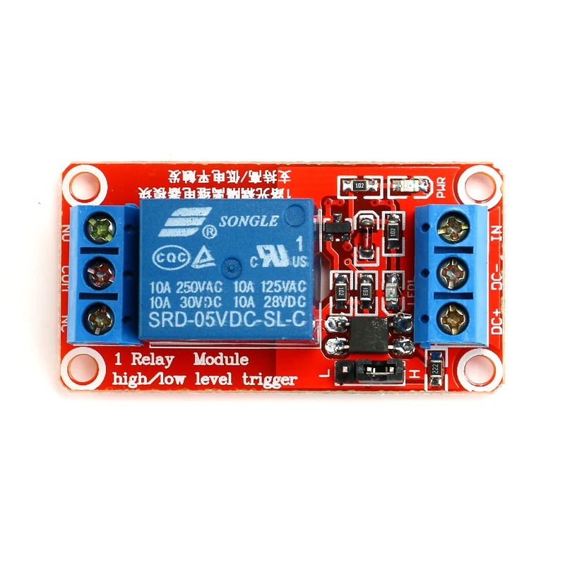 1 Kanal 5 V 12 V 24 V Relaismodul Board Shield mit Optokoppler 12 V – Bild 2