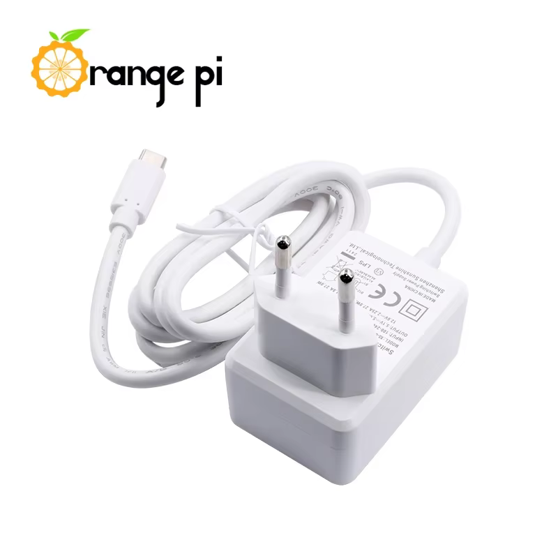 Orange Pi 5V5A Typ-C EU/US-Netzteil für Orange Pi 5 Pro/Plus/Ultra, Netzteil-Ladegerät